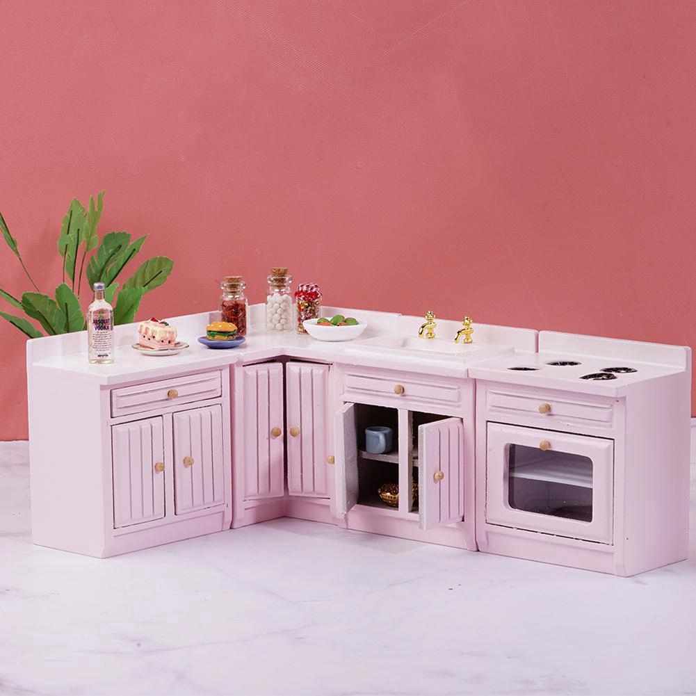 Mainan Set Peralatan Dapur Mini Skala 112 Warna Pink Untuk Furnitur Rumah Boneka P7m8 Shopee Indonesia