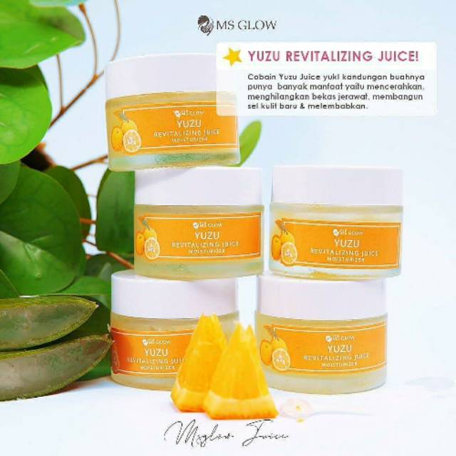 yuzu moisturizer ms glow
