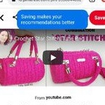 Tutu Bag - tas rajut silinder akrilik cylinder crochet bag