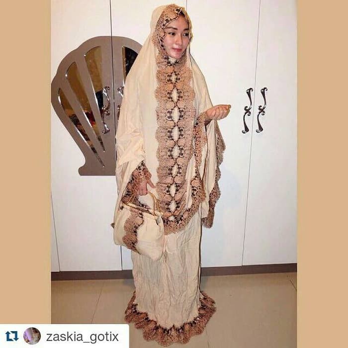 Terbaru !!! Azurra Shop Mukena Najwa Original Super Jumbo Mekenah Dewasa Fashion Muslim Murah