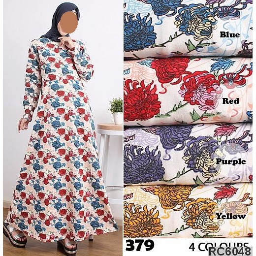 denim dress / gamis denim