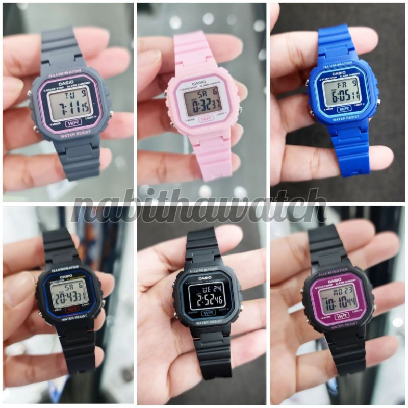 Jam Tangan Wanita Casio LA-20 series New 20 Original Garansi Resmi