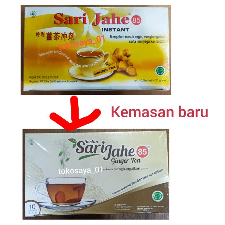 

Sari Jahe 85 Instan