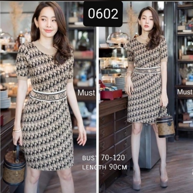 DRESS KNIT DIYOR STRETCHY Import