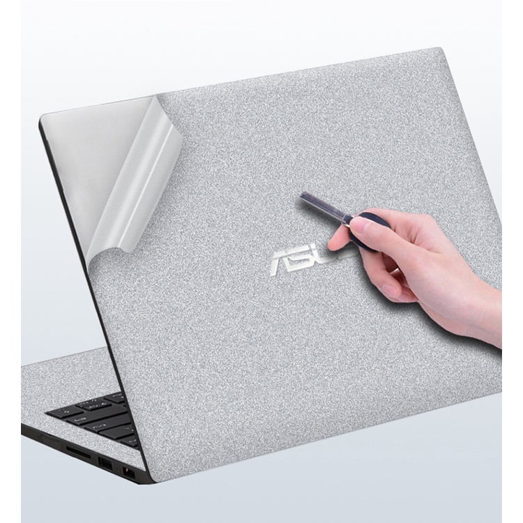 Stiker Skin Laptop Matte Silver 3 Sisi 14 &quot;15.6&quot; 13 &quot;13&quot; 13 &quot;13&quot; 13 &quot;Untuk ASUS ROG Strix ExpertBook X554 X555 Xu50 Y350 Y3554000