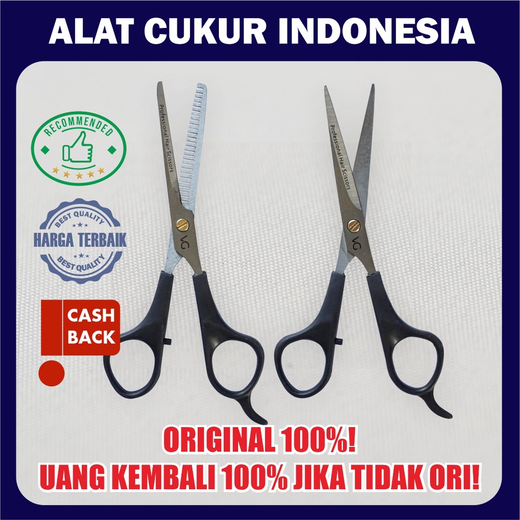 GUNTING POTONG RAMBUT GUNTING SASAK PENIPIS VG 6 INCH