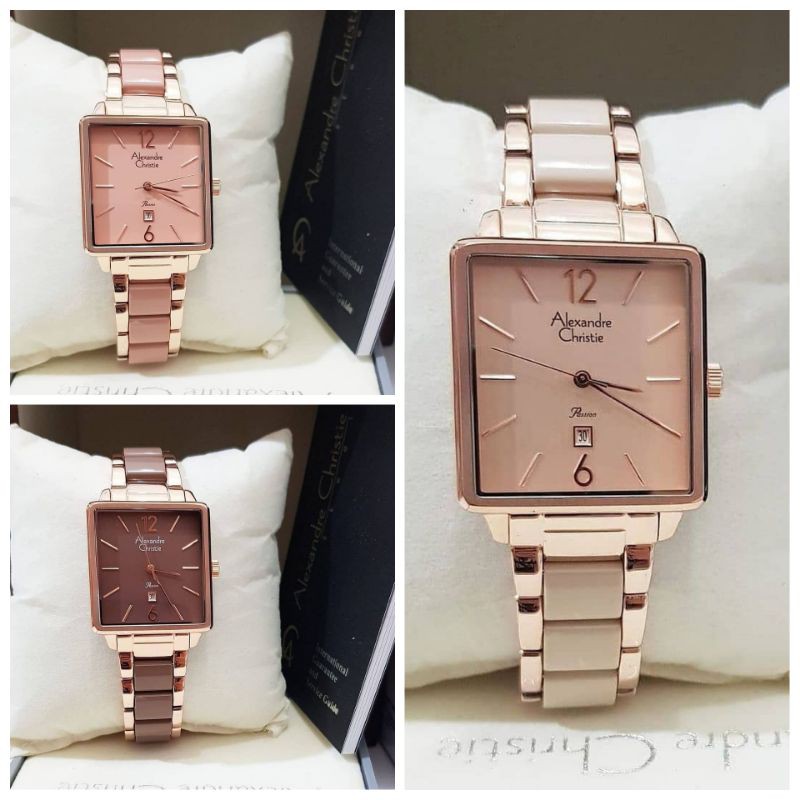 JAM TANGAN WANITA ALEXANDRE CHRISTIE ORIGINAL AC2917 GARANSI RESMI/ALEXANDER CRISTIE CEWEK AC 2917