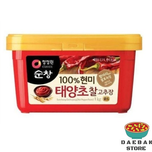 

Chung Jung One Daesang Gochujang 1KG - Korean Hot Pepper Paste