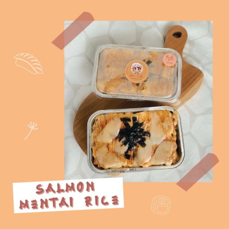 

Salmon Mentai Rice