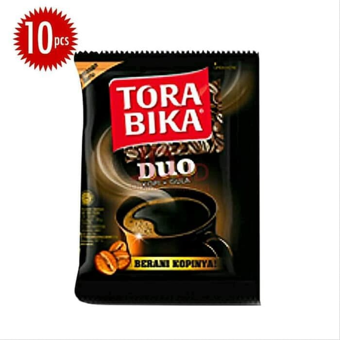 

Kopi ToraBika DUO kopi+gula isi 10 /RENCENG