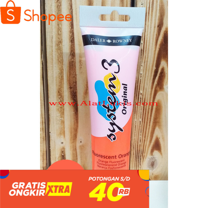 

Cat Akrilik System 3 150 ml warna Fluorescent Orange