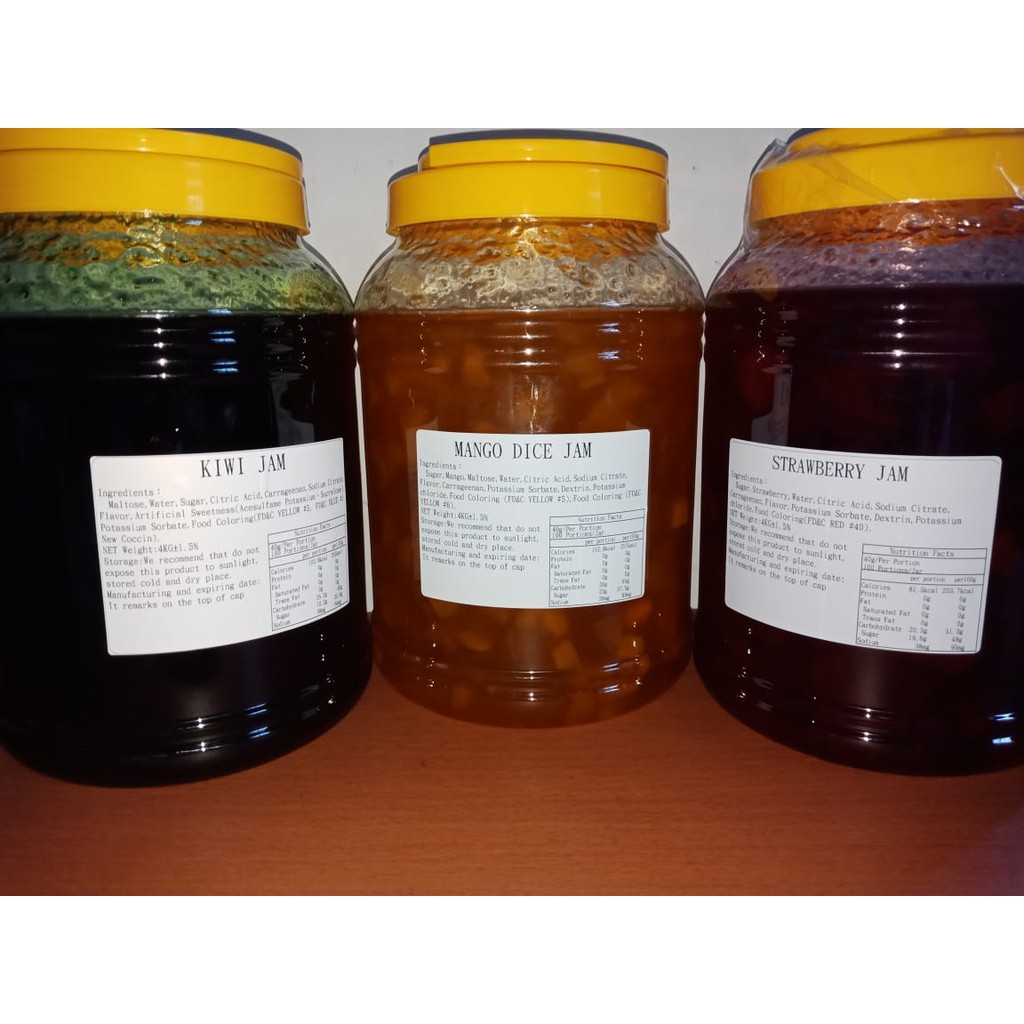 Jam Drink / Selai jam minuman aneka rasa 500gr