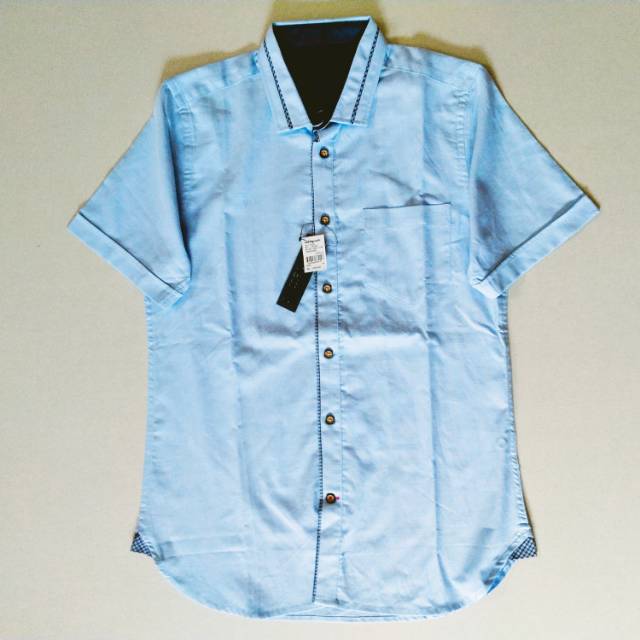 Kemeja pria DETAILS lengan pendek original