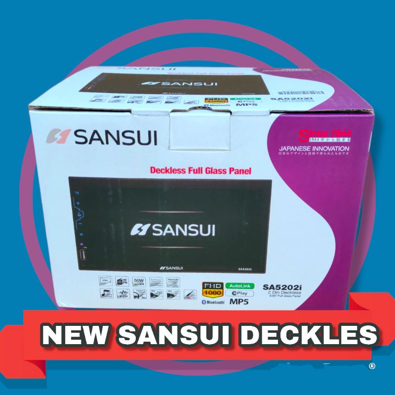 doubledin sansui SA5202i deckles  dan sansui sa5201i android 7inch