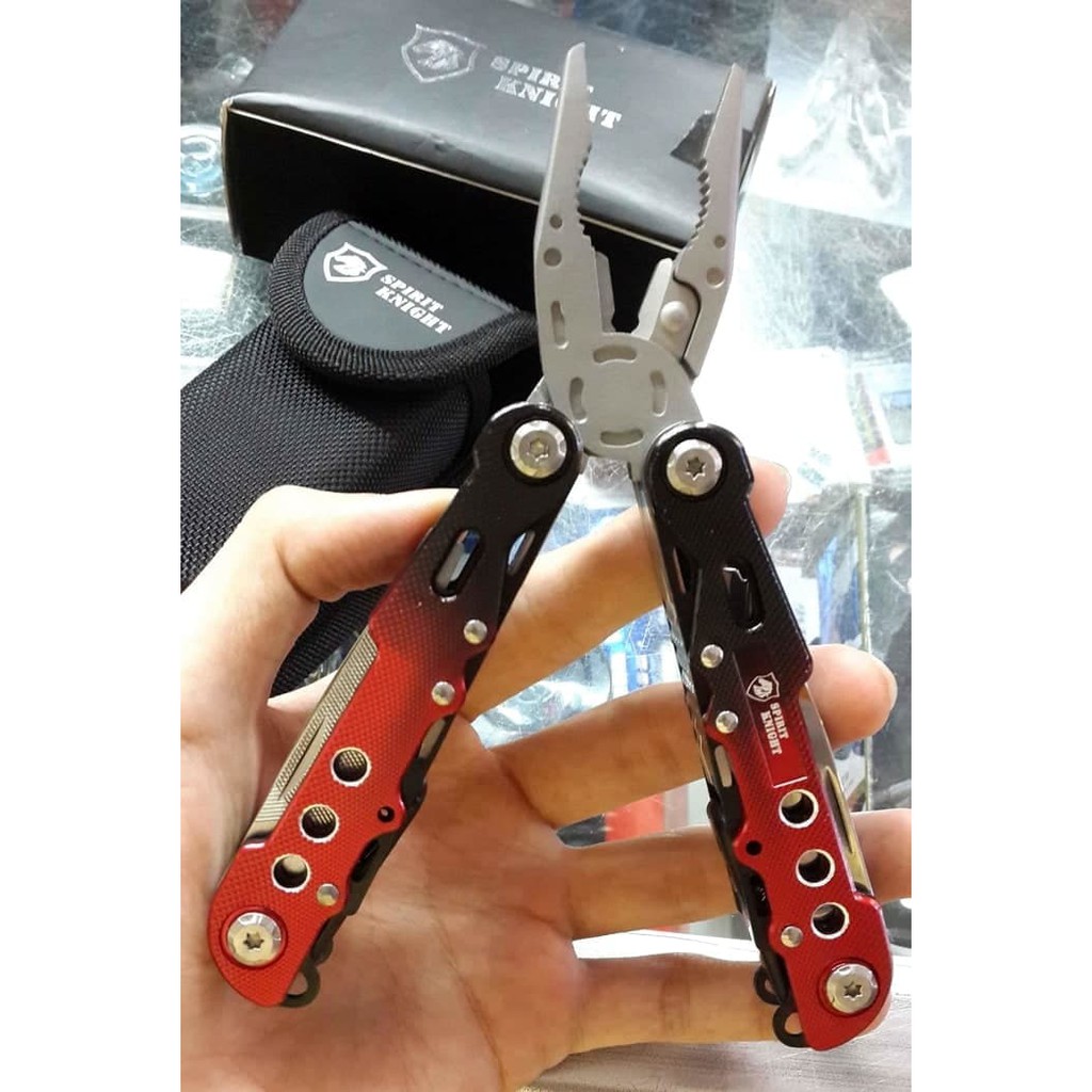 Promo Terbaru! TANG SET SPIRIT KNIGHT MQ007L2-8G MULTITOOLS TANG PISAU SERBAGUNA