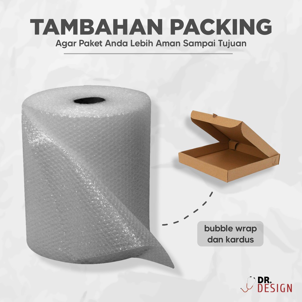 

Tambahan Packing | Bubble Wrap + Kardus