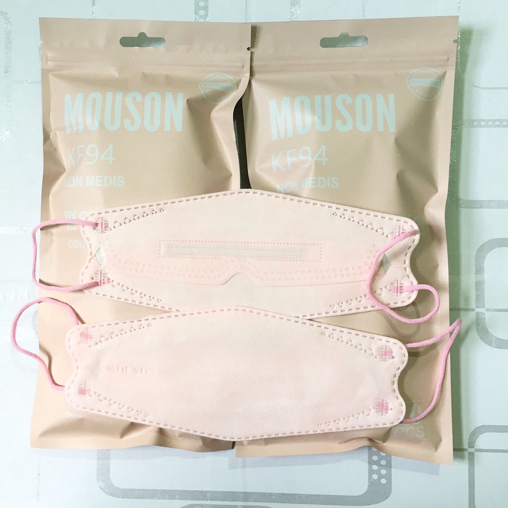 MASKER KF94 MOUSON ISI 10PC Masker KF 94 4ply Masker 4D EVO isi 10pcs-KF94 MSN CANDY