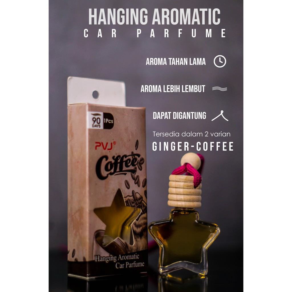 Car Perfume Coffee / Parfum Mobil Kopi / 90 hari/ Murah/ Mojo/ Pvj