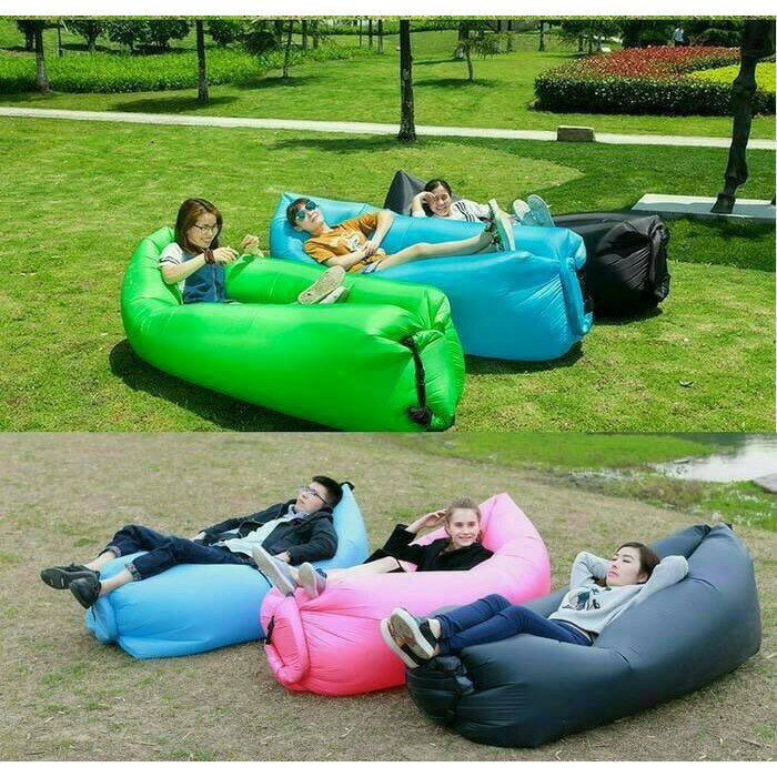 #TERMURAH!!! Kursi Angin Malas Kasur Santai Lazy Bag Air Sofa Bed Bean Chair/ Bean Bag sofa/ Kursi Balon Santai