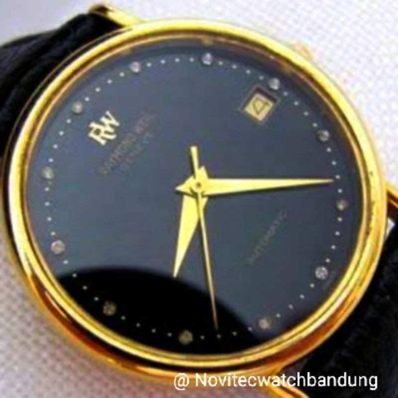 Jam tangan second Raymond Weil geneve 2812 preloved rare item vintage bekas berkualitas