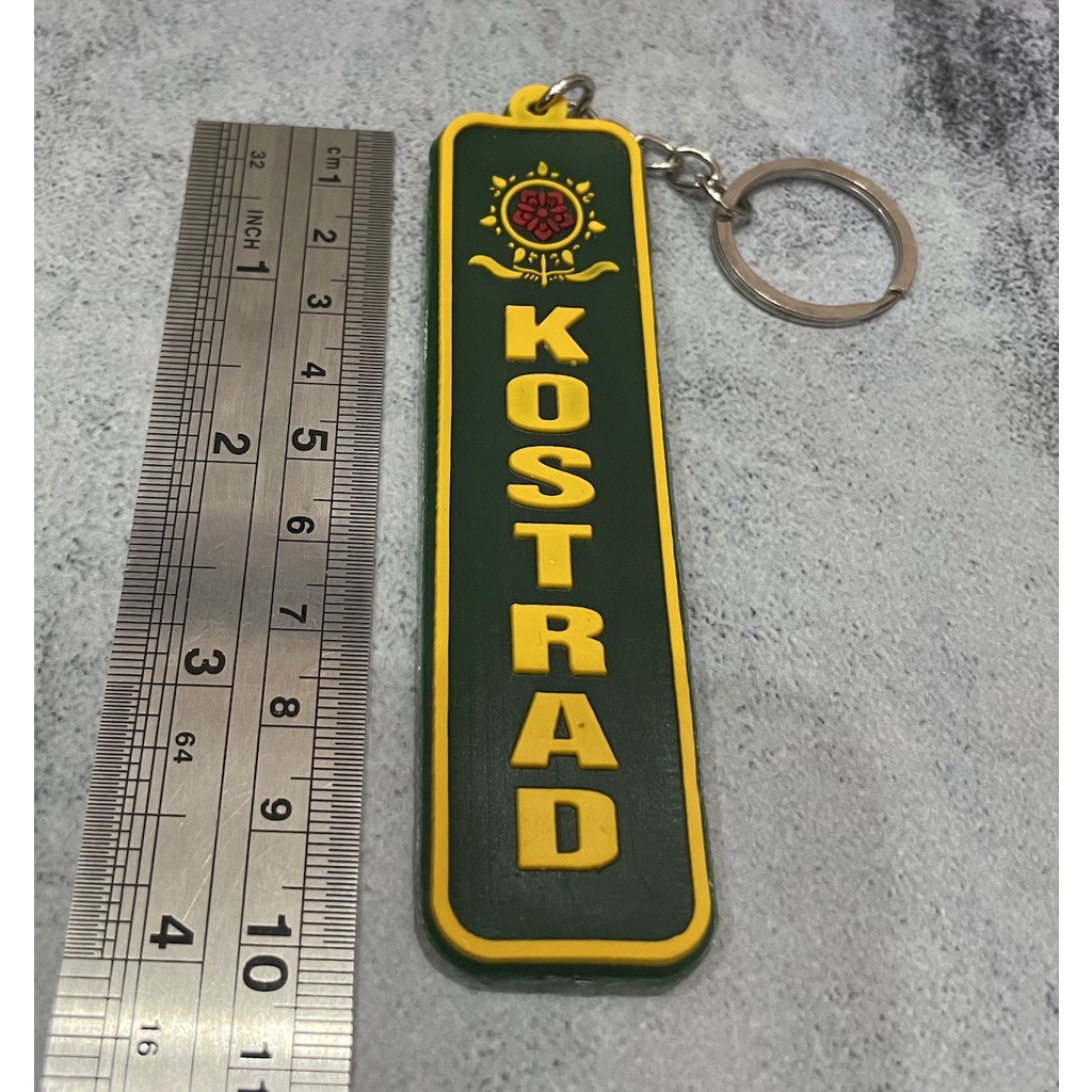 Gantungan Kunci Kostrad | Keychain | Gantungan Kunci Karet Kostrad