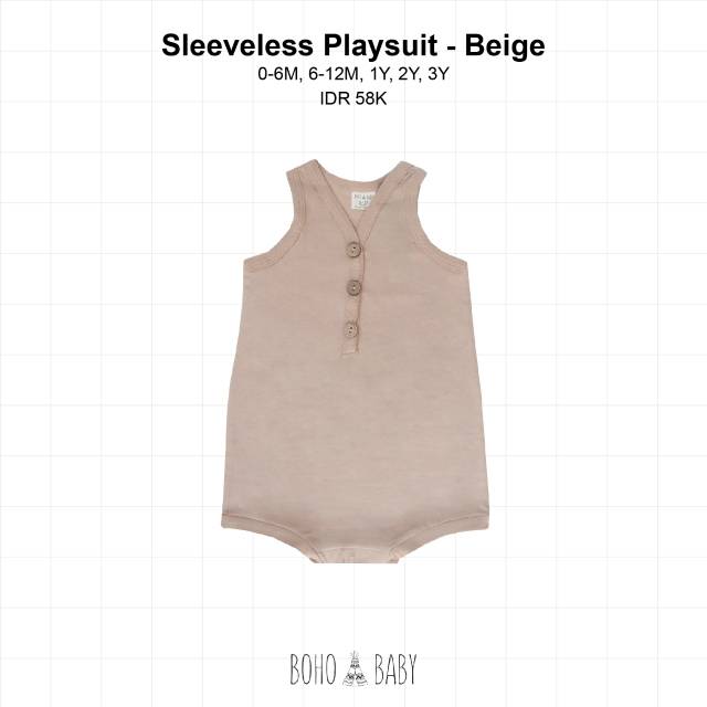 Bohopanna - Bohobaby Sleveless Playsuit