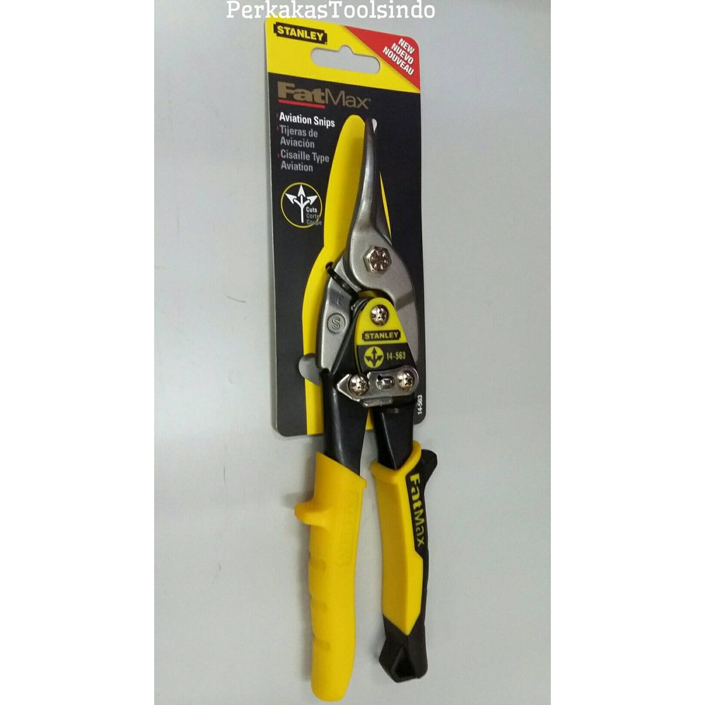 

Gunting Baja Ringan 10" STANLEY (Lurus)(Gunting Holo/Plat/Seng)
