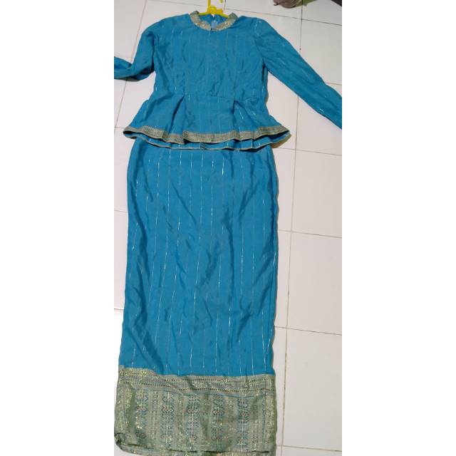 Preloved setelan songket wanita pakain sendiri