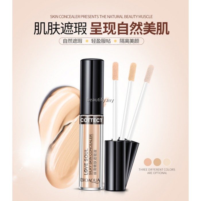 BIOAQUA Waterproof Concealer Liquid Makeup Lasting Full Coverage Flaws Base Primer Foundation