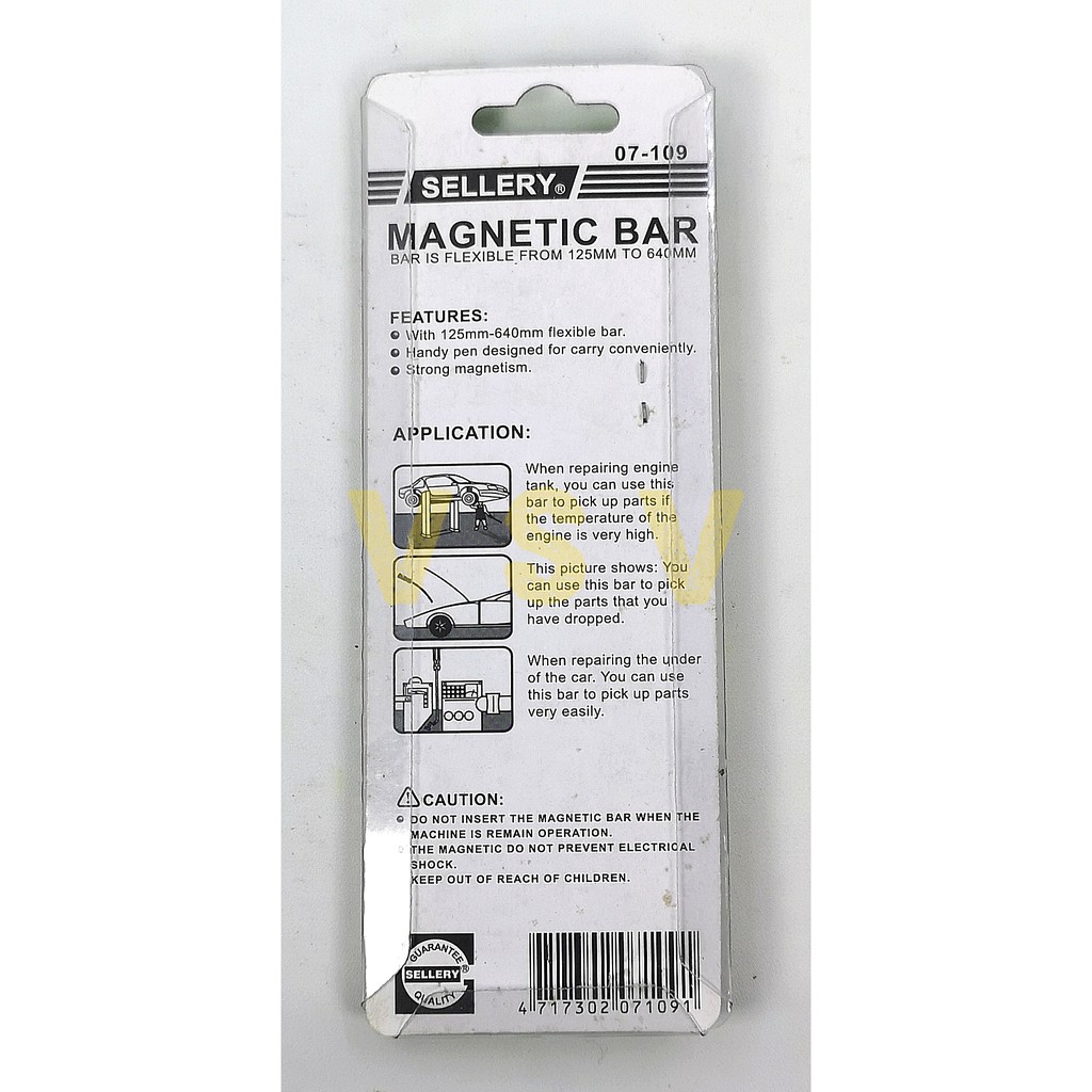 SELLERY Magnetic bar / Magnetic pickup tool / telescopic pickup tool