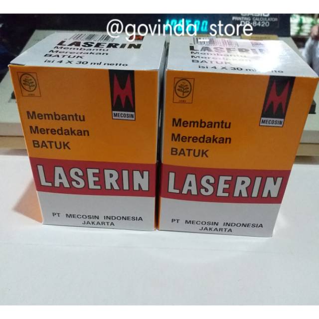 

LASERIN OBAT BATUK # MEMBANTU MEREDAKAN BATUK ISI 4pcs/1box