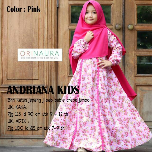  Model  Baju  Gamis Anak Motif Bunga Wa 0812 9278 6458 Jual 