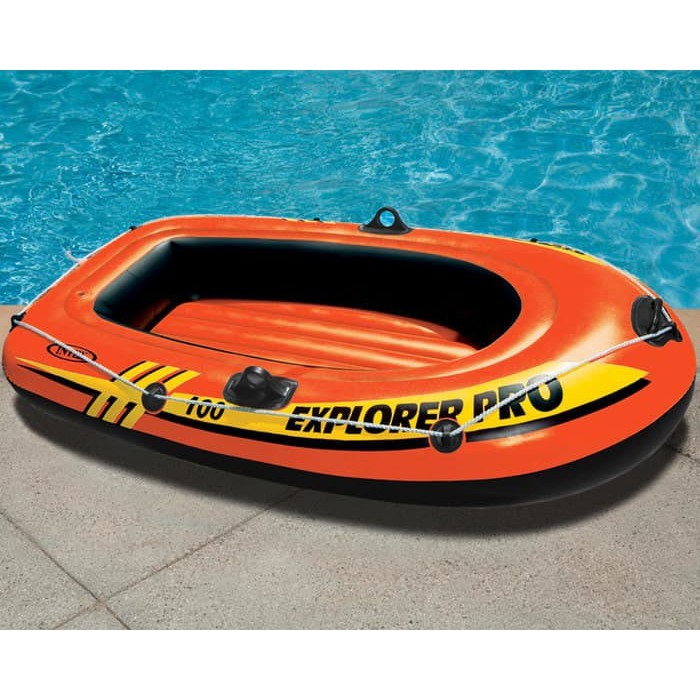 Intex 58355 Perahu Karet Explorer Pro 100 Boat Only Play Series