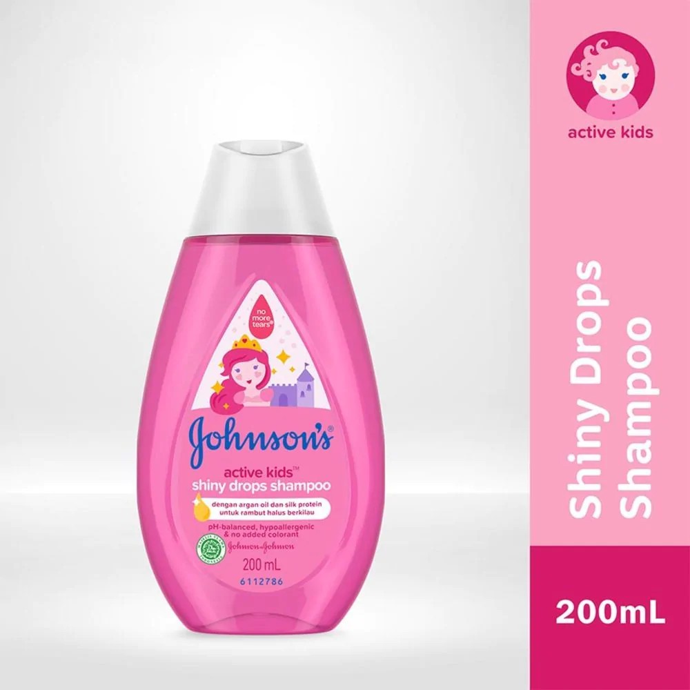 Johnson's Active Kids Shiny Drops Shampo 200ml / conditioner