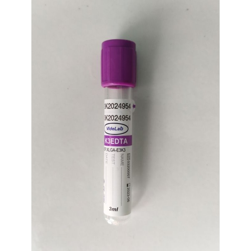 Tabung Vakum Vacutainer Ungu K3EDTA ecer murah