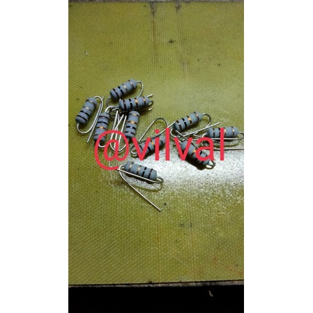 RESISTOR 1 OHM 2,2OHM 4,7OHM 2WATT 51OHM 2WATT