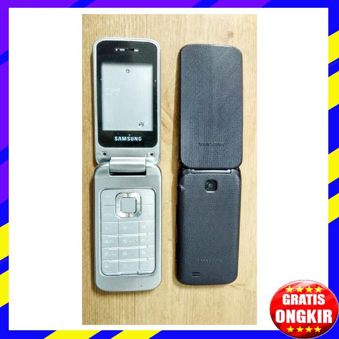 ACC HP CASING SAMSUNG FLIP C3520 FULLSET ORIGINAL CINA
