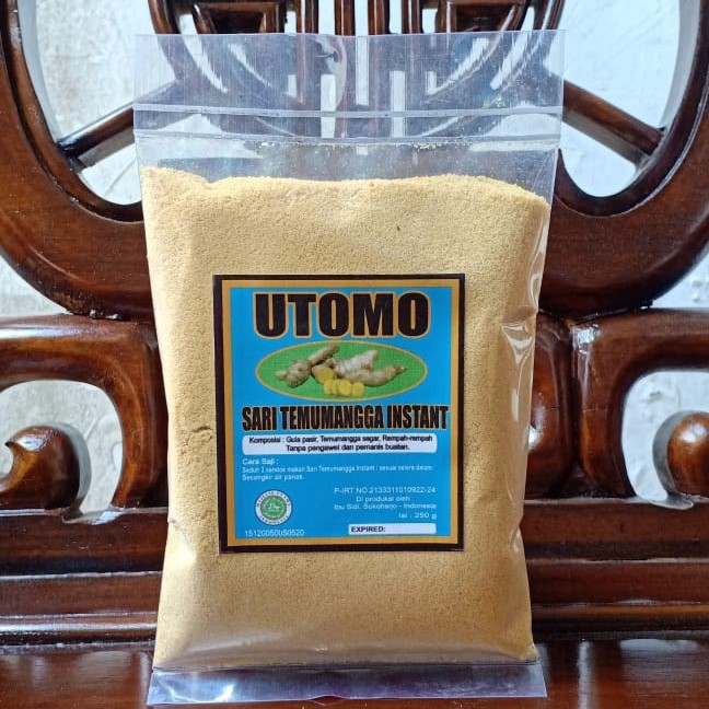 

Sari Temumangga Instant Utomo Kemasan Bantal 250gr