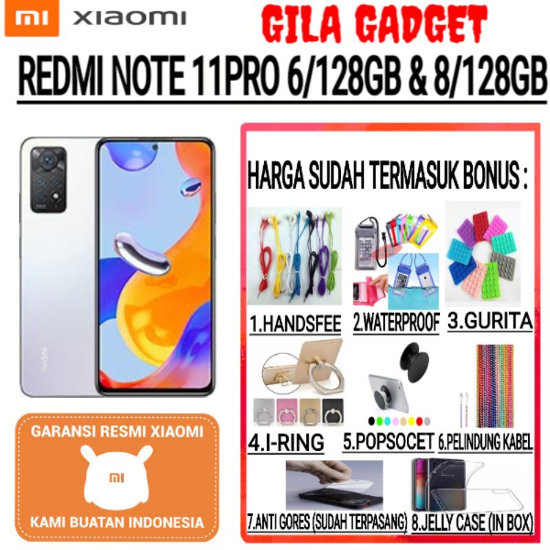 XIAOMI REDMI NOTE 11 PRO 6/128 &amp; 8/128GB (NFC)