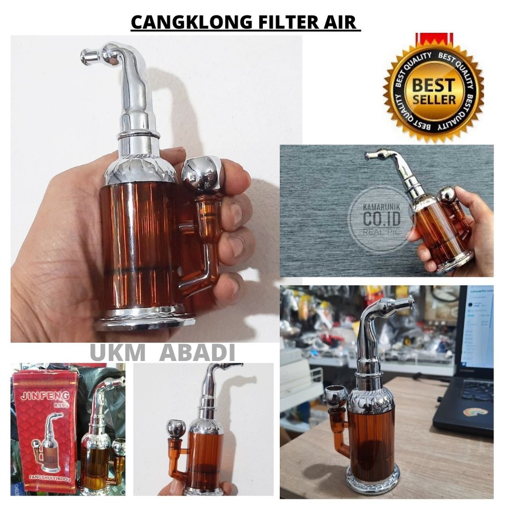 Botol Hias Pajangan Pipa Filter Air Multifungsi Water Pipe Filter 112146