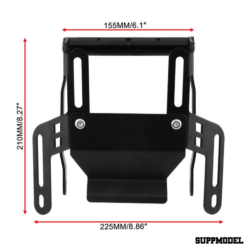 Spm Bracket Deflektor Angin Universal Untuk Kaca Depan Motor