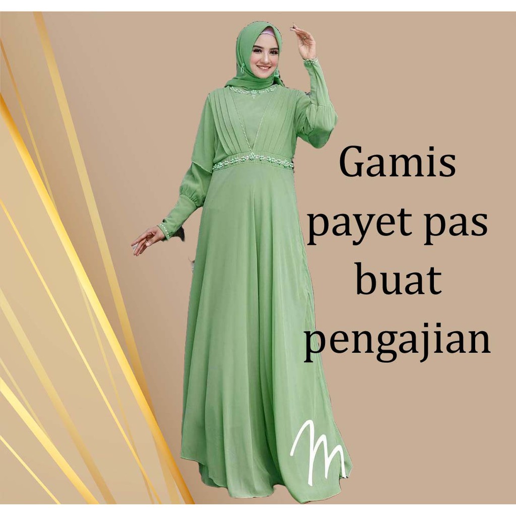 Gamis payet pengajian