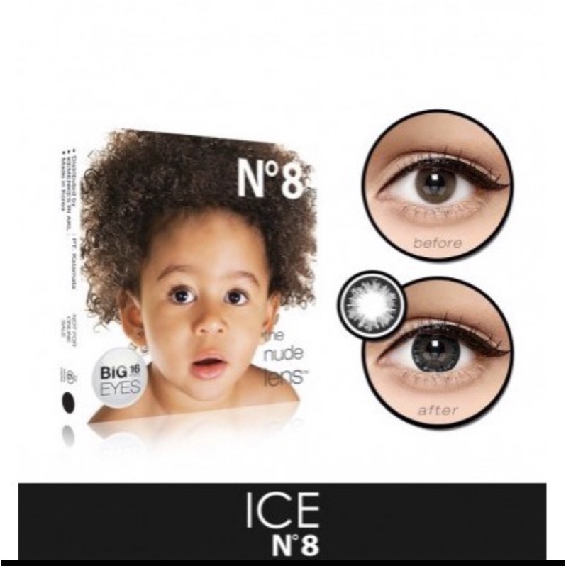 Softlens ICE N8 by exoticon NORMAL ONLY dia 16mm