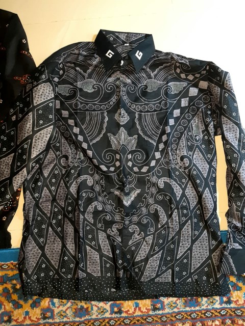 Baju Batik Pria Gus Azmi Syubbanul Muslimin Batik Katun Halus Hadroh Azzahir Hilwa Ala Santri Modern