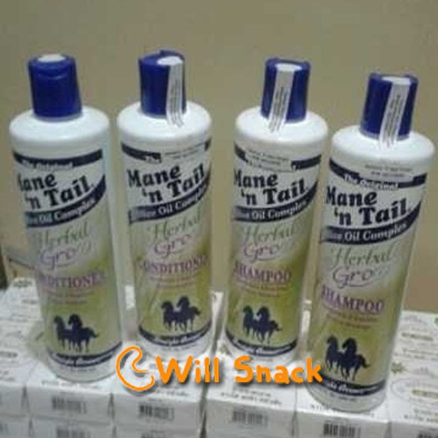 Mane n Tail Shampoo Shampo Kuda 100% Original Asli & Conditioner