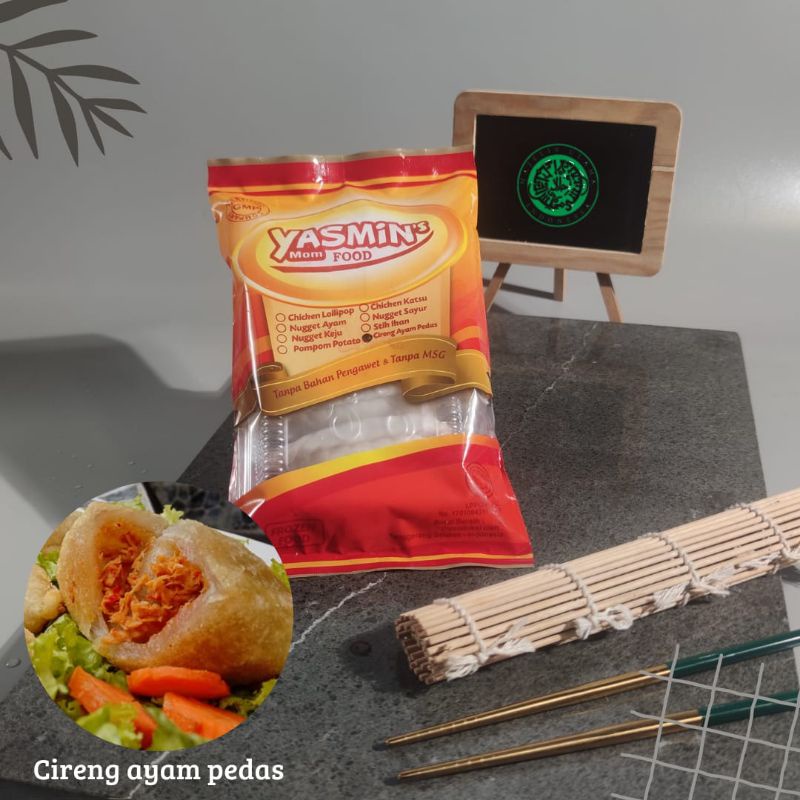 

Cireng Ayam Pedas Frozen Tanpa Pengawet dan MSG