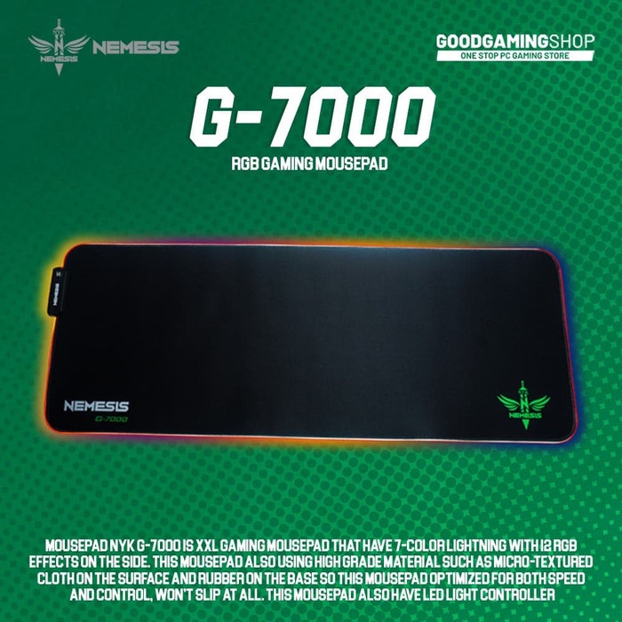 Mousepad Gaming RGB NYK G-7000