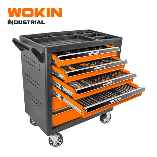 WOKIN 163PCS ROLLER CABINET TOOLS SET (INDUSTRIAL)/ TOOLSET DRAWER