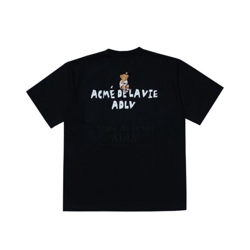 (ADLV) Acme de la Vie Bear Tee Black 100%  Aunthentic