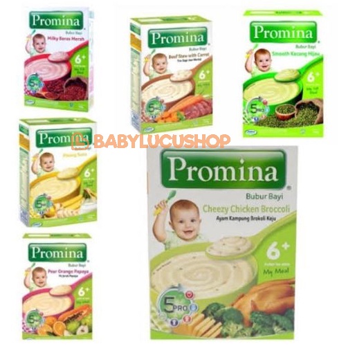 Promina BUBUR Bayi 120gr / MPASI BAYI / Promina Bubur TIM 100gr / Promina Nasi tim / Cokelat Alpukat Sweet Chocolate Avocado Box